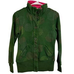 🌹VTG NOMIS BUTTON DOWN SWEAT JACKET